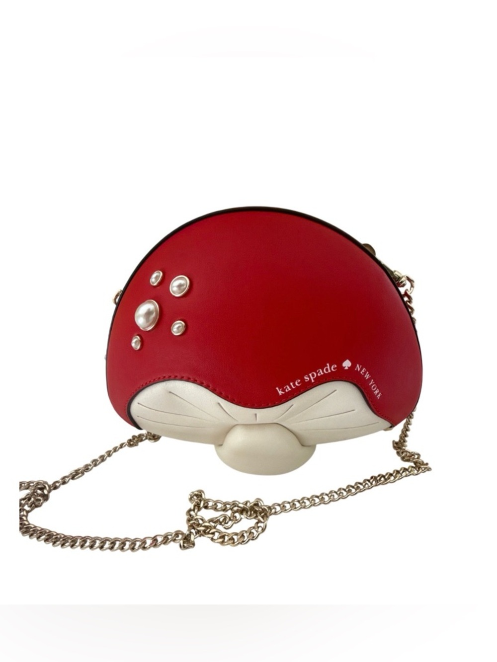 kate spade- Take A Hike- Mushroom Novelty Crossbody Bag